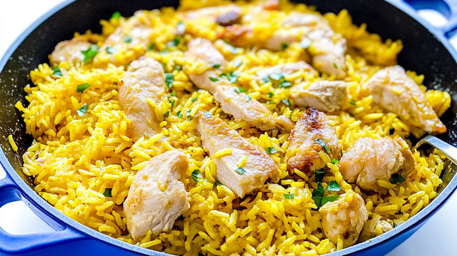 Chicken and Yellow Rice Recipe