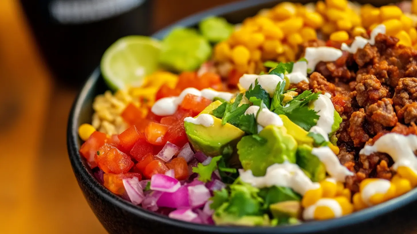 taco bowl recipe